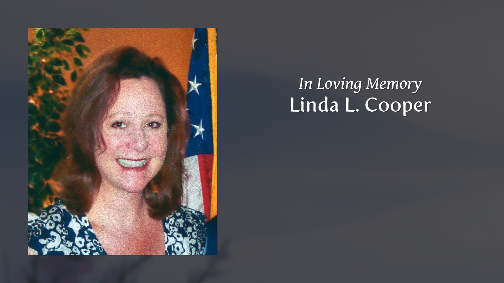 Linda L. Cooper Tribute Video