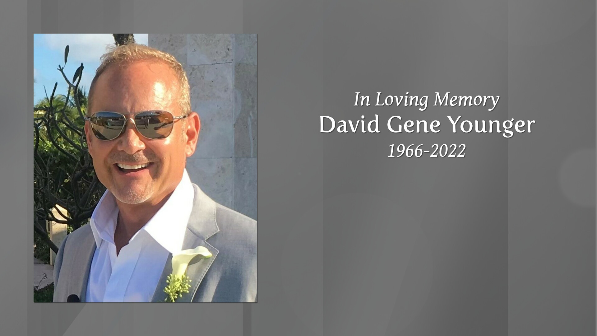 David gene younger tribute video