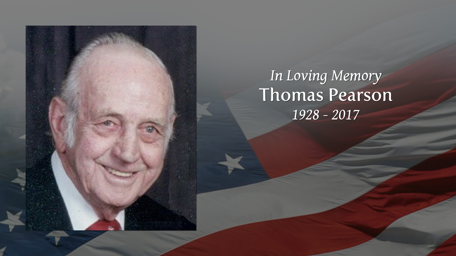 Thomas Pearson Tribute Video