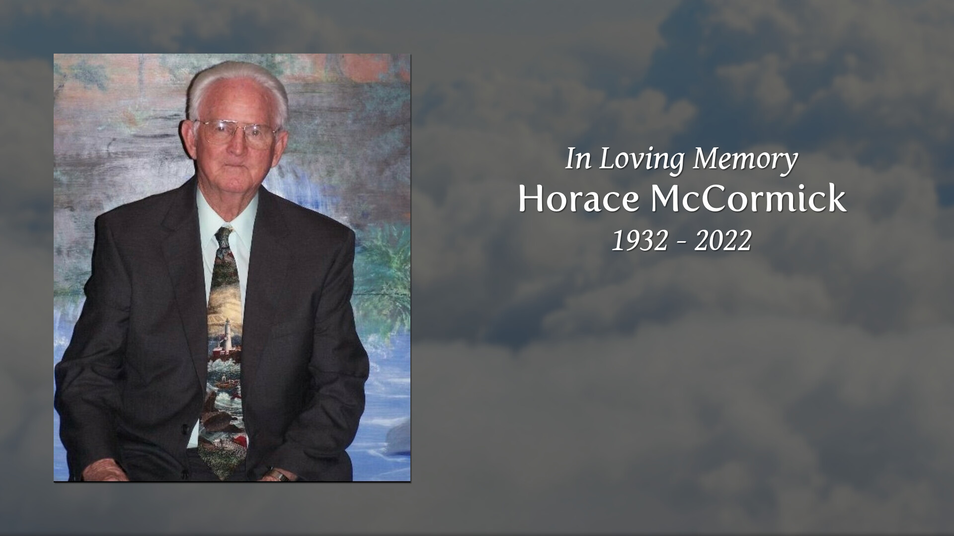 Horace McCormick Tribute Video