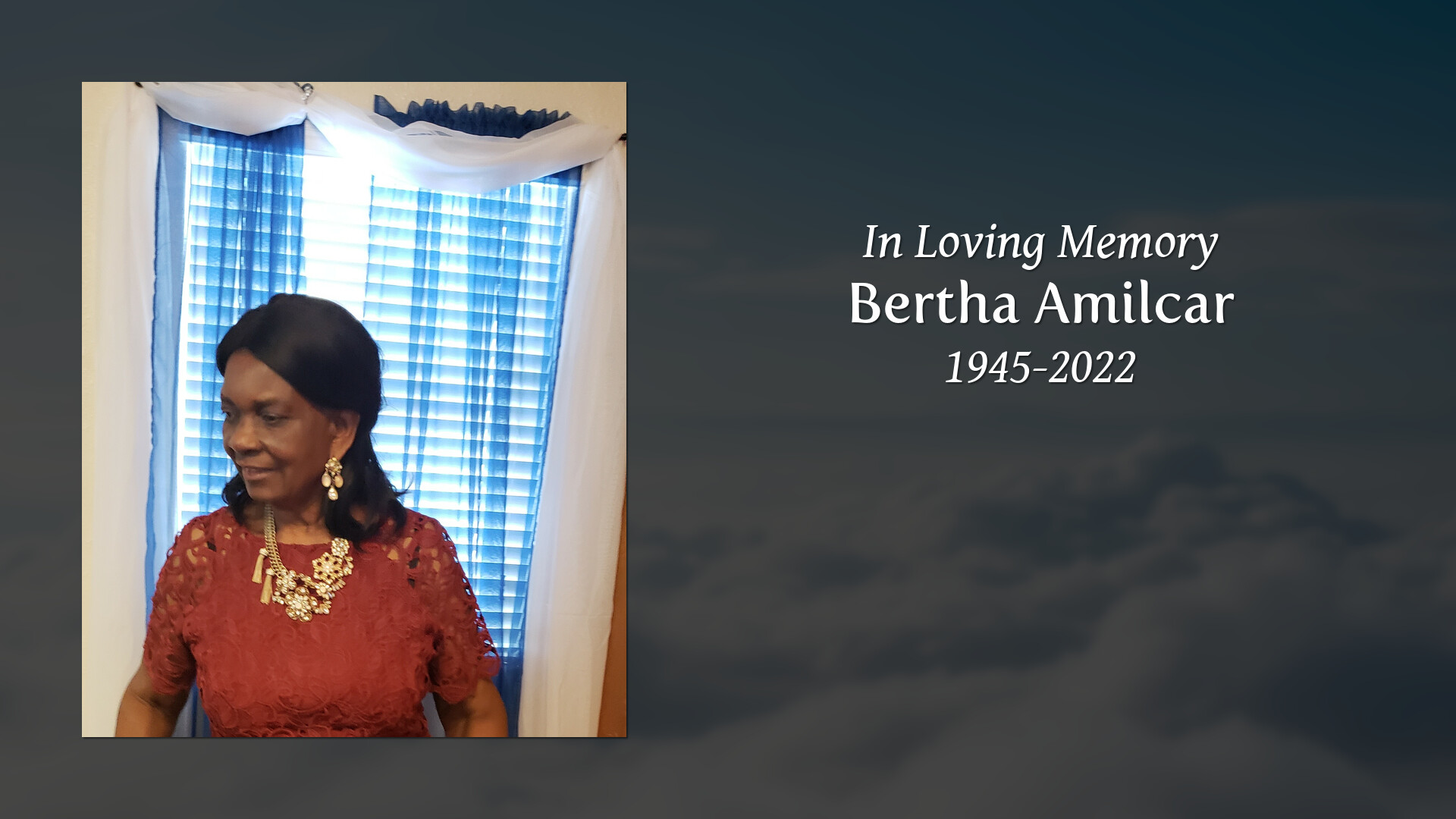 Bertha Amilcar Tribute Video