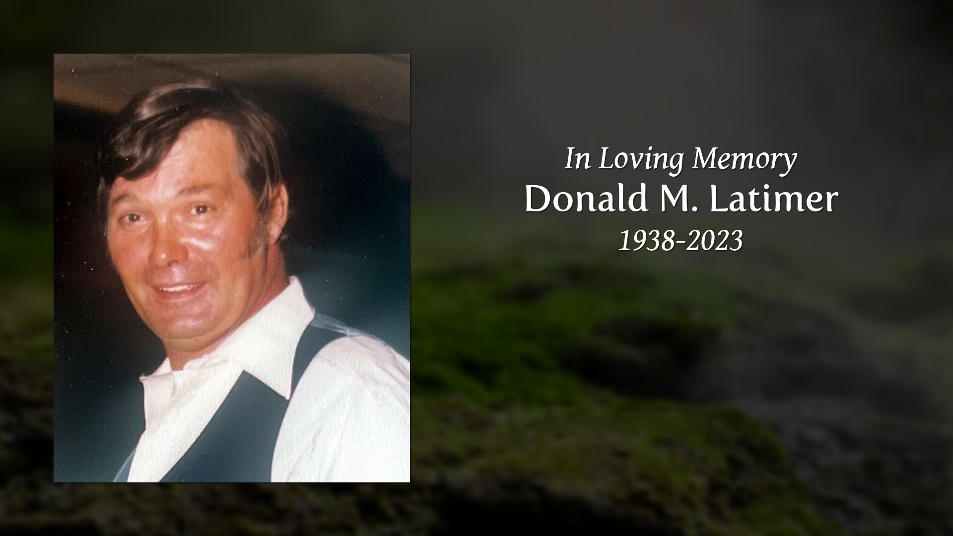 Donald M. Latimer Tribute Video