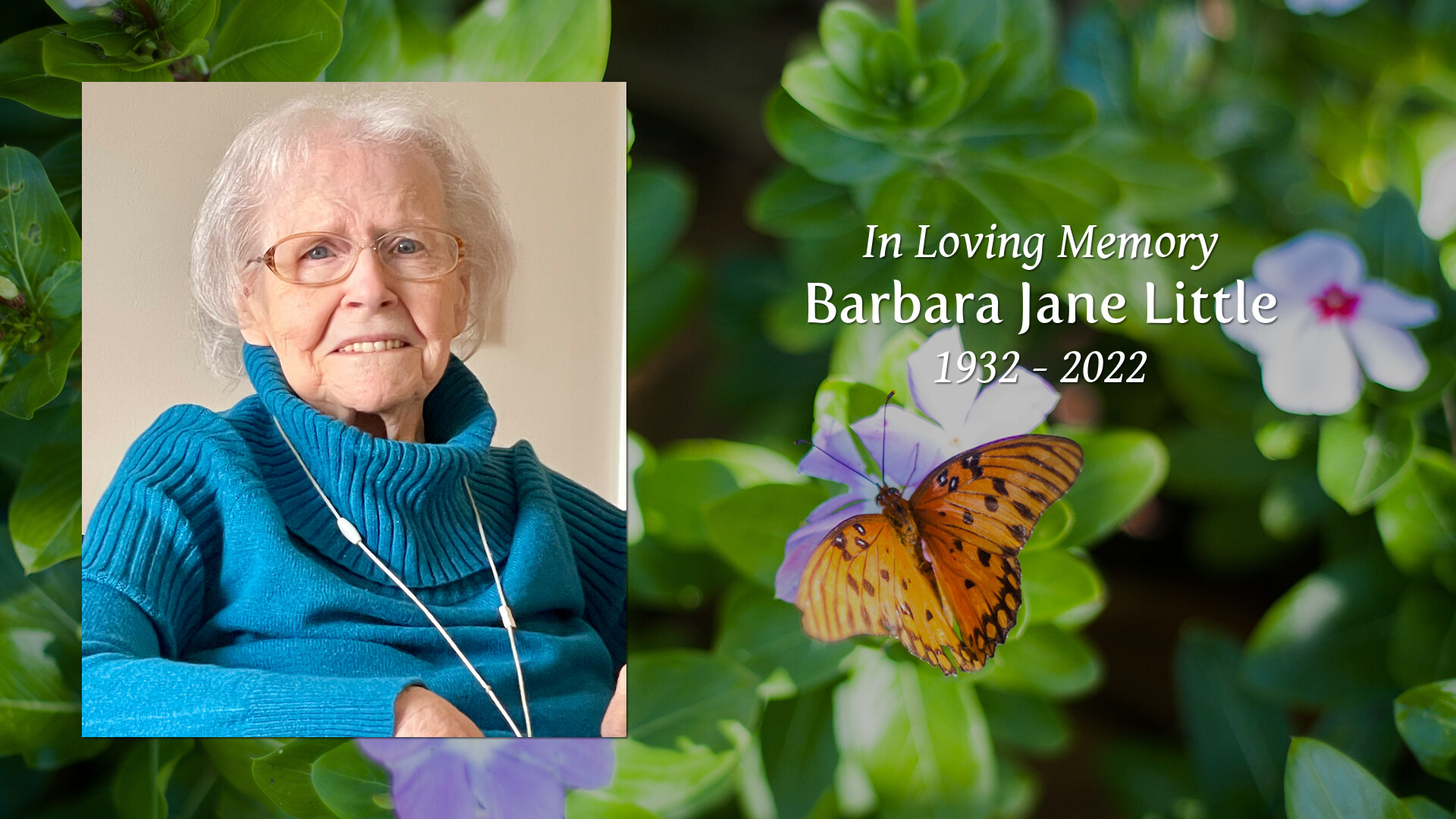 Barbara Jane Little Tribute Video
