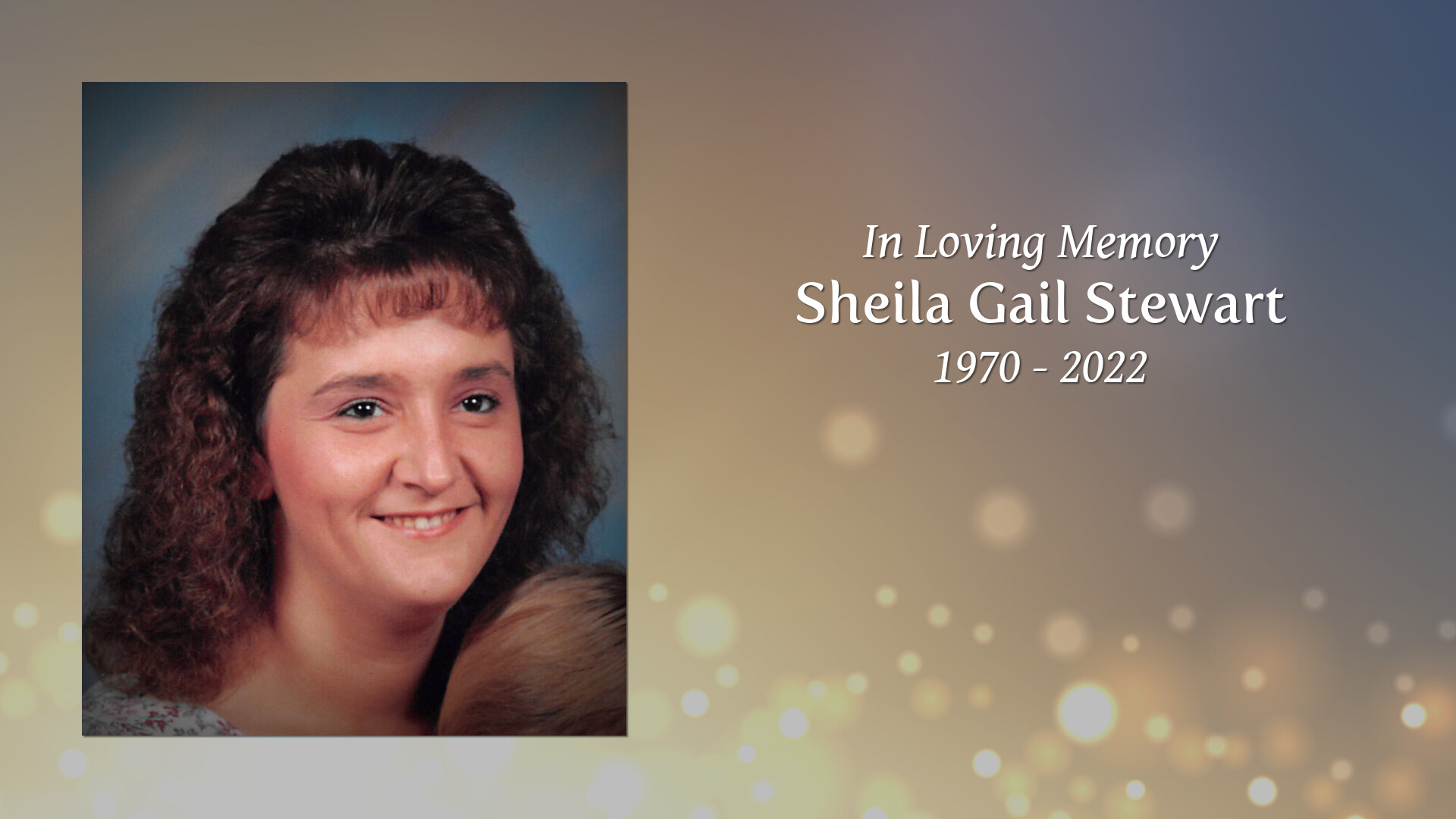 Sheila Gail Stewart - Tribute Video