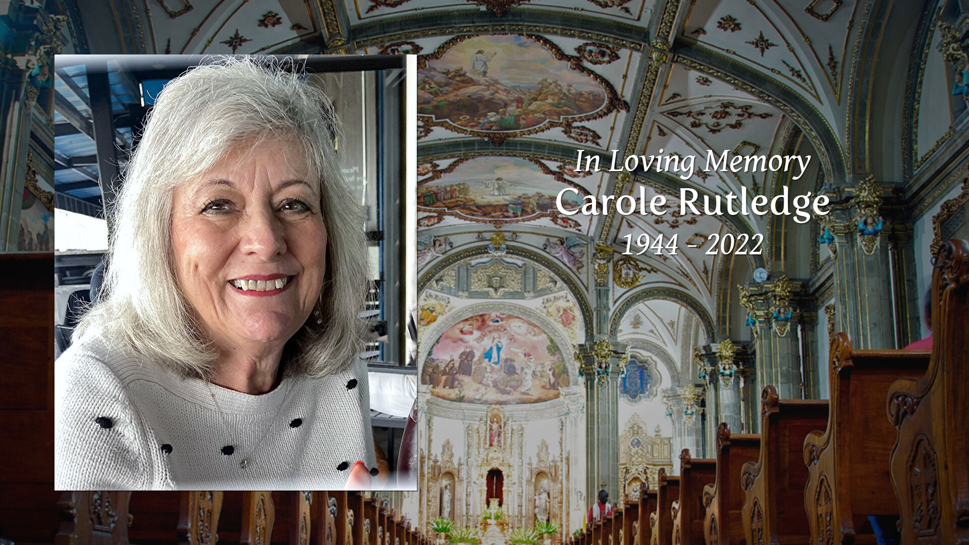 Carole Rutledge Tribute Video