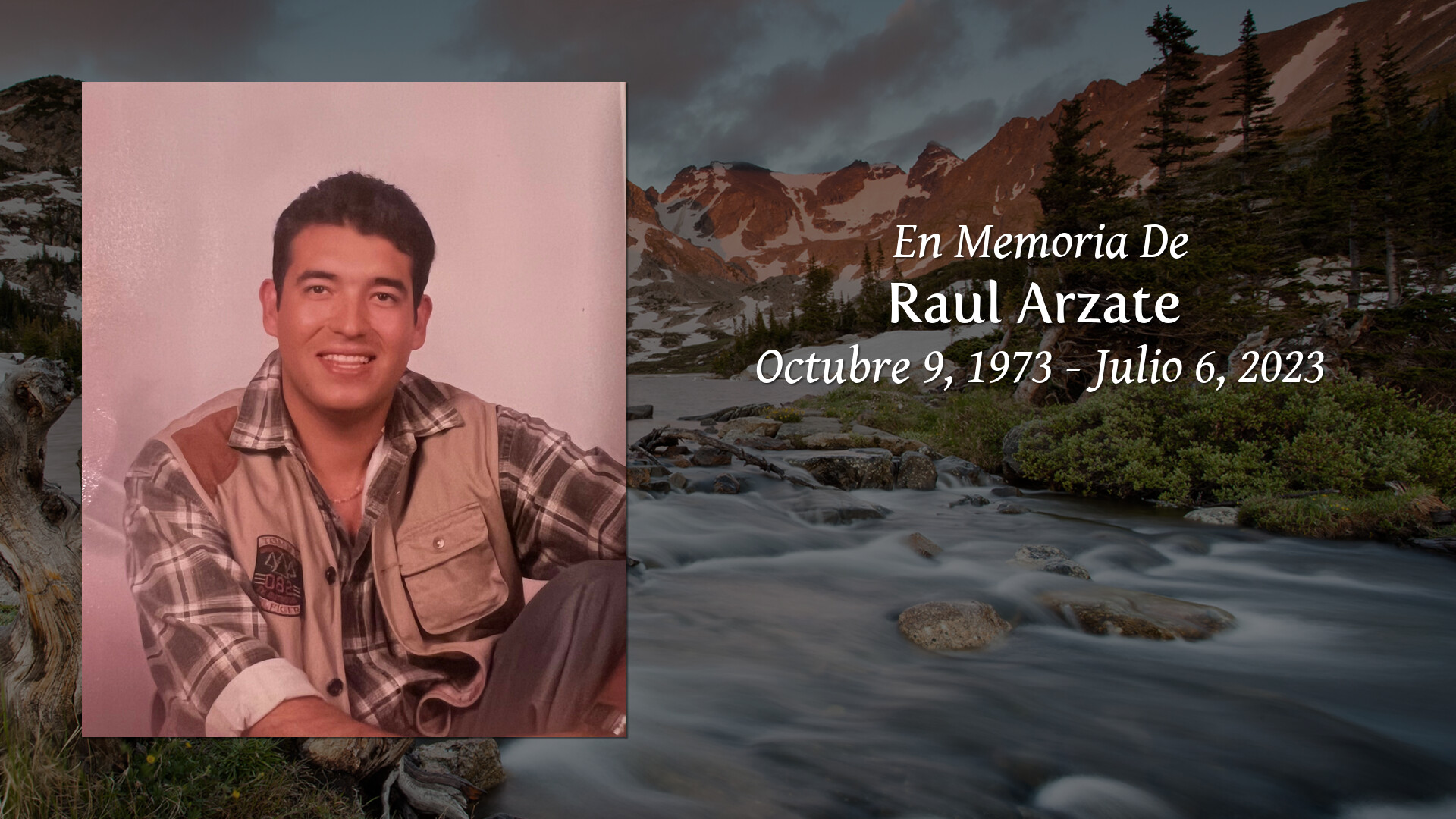 Raul Arzate Tribute Video