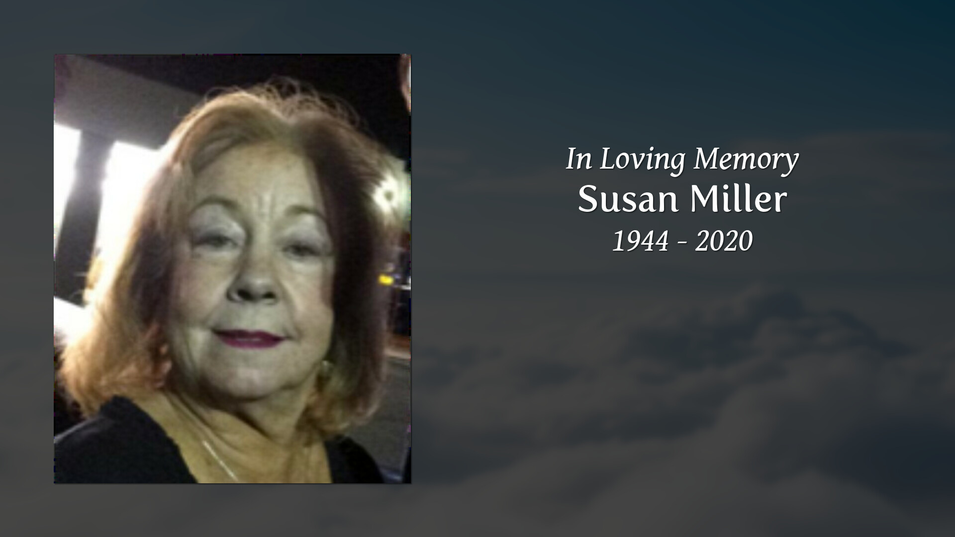 Susan Miller Tribute Video