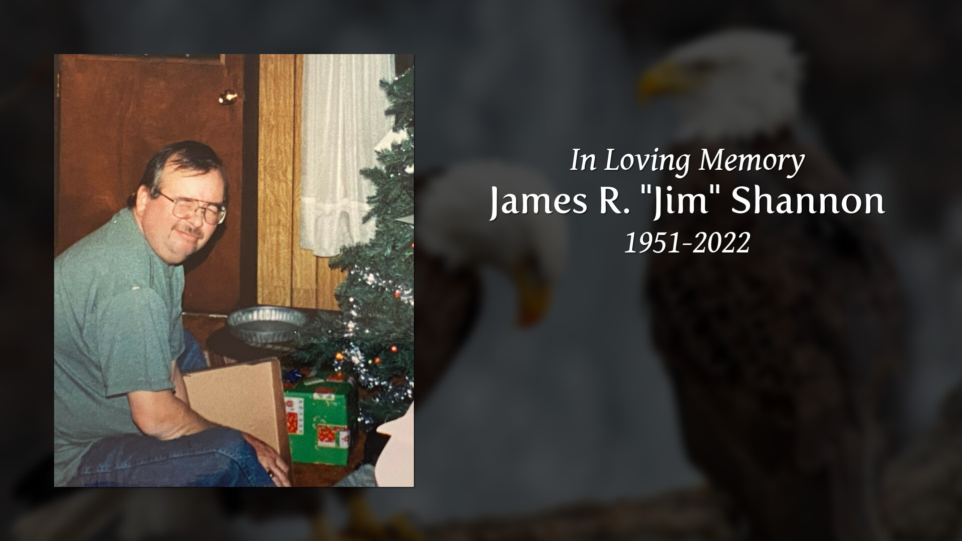 James r jim shannon tribute video