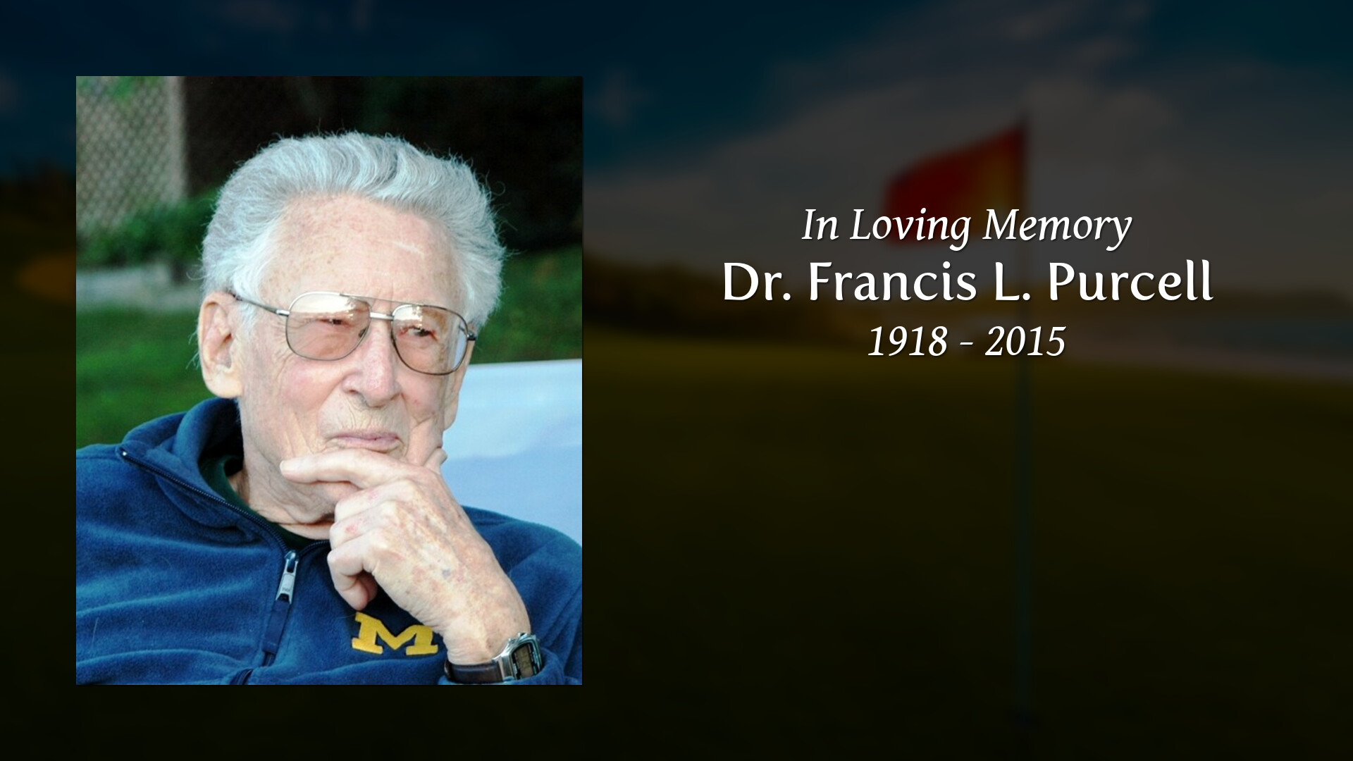 Dr. Francis L. Purcell Tribute Video