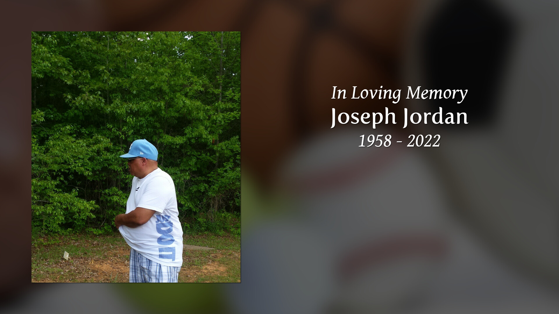 Joseph Jordan Tribute Video