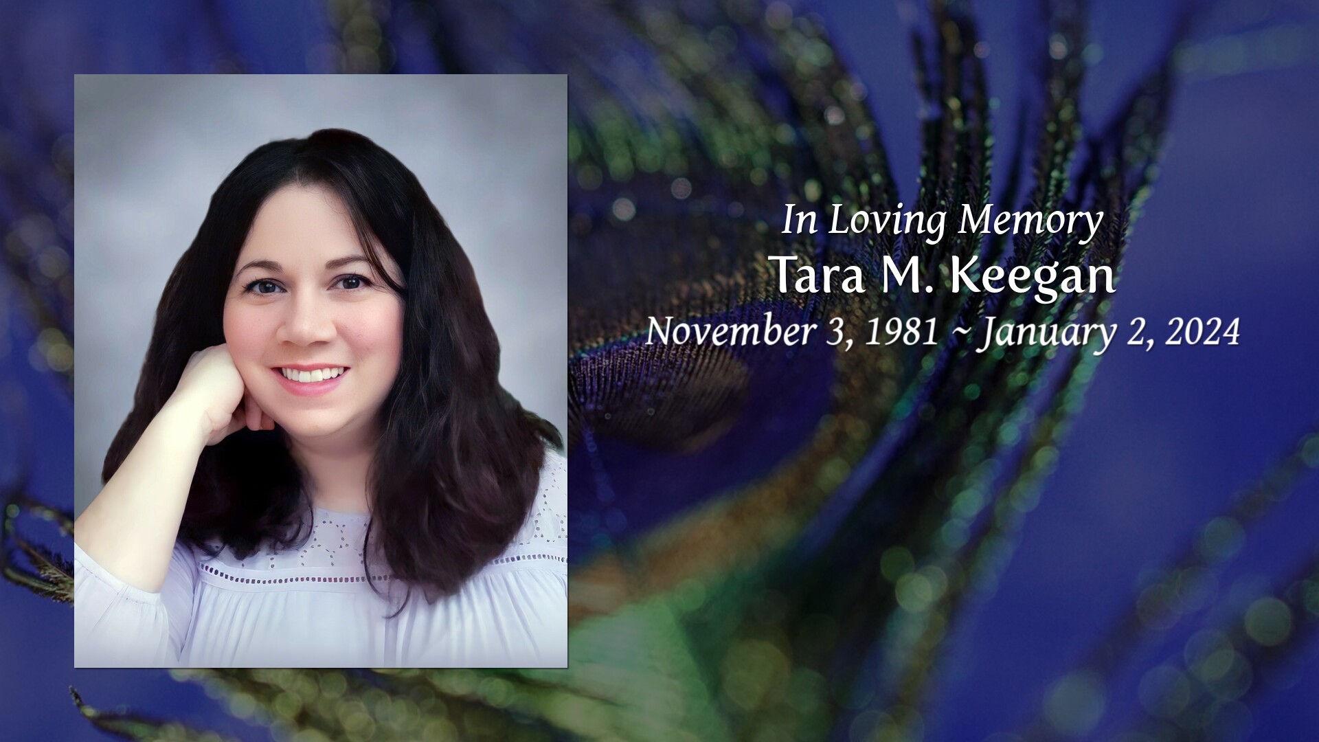 Tara M. Keegan - Tribute Video