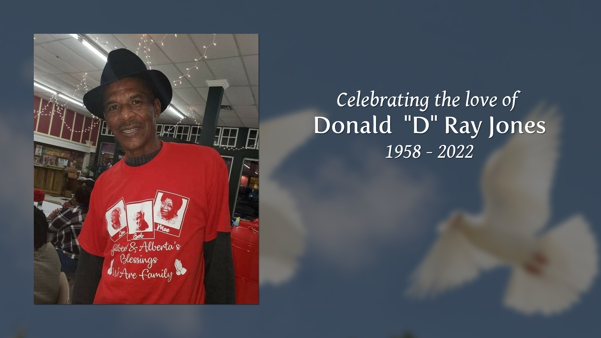 Donald "D" Ray Jones Tribute Video