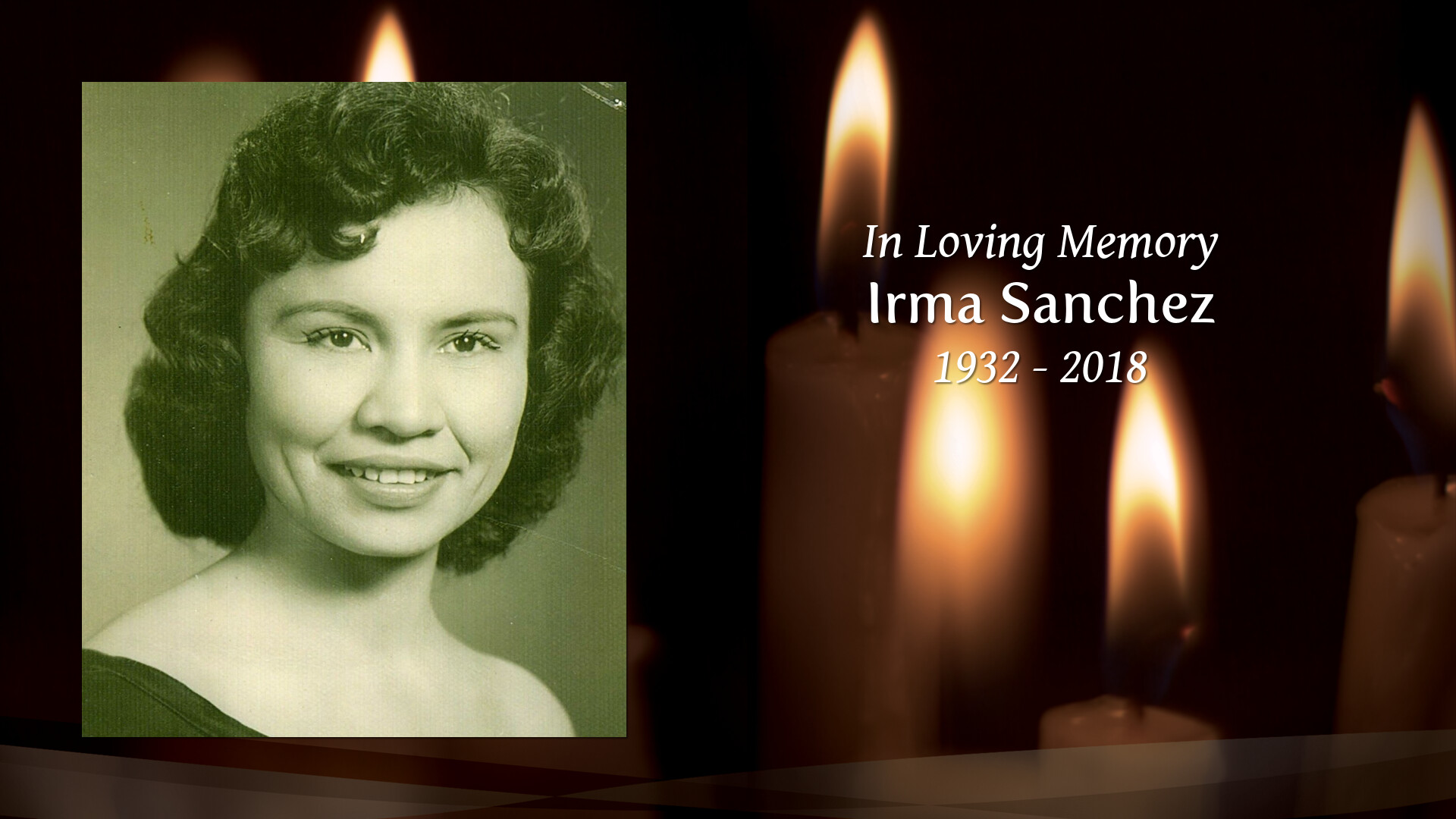 Irma Sanchez Tribute Video