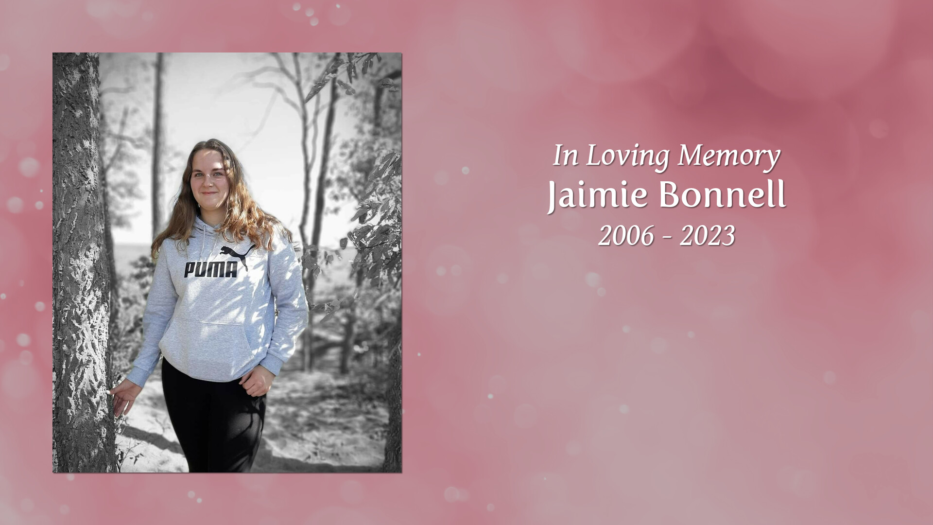 Jaimie Bonnell Tribute Video