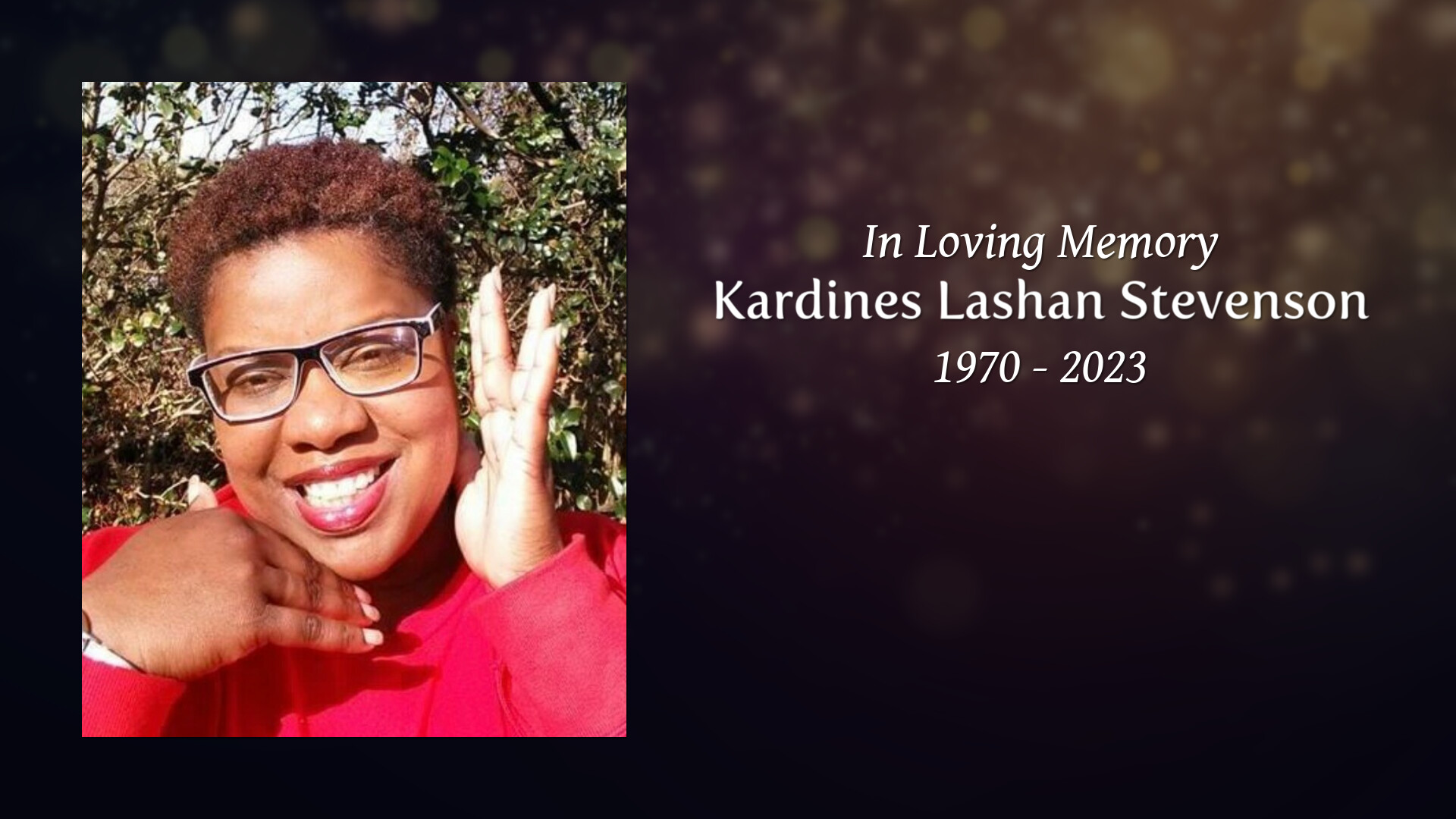 Kardines lashan stevenson tribute video