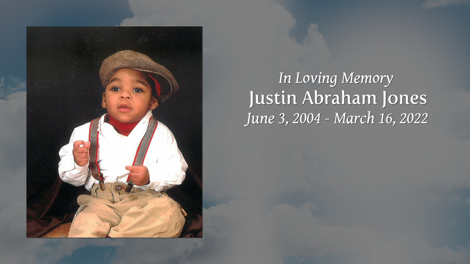 Justin Abraham Jones Tribute Video