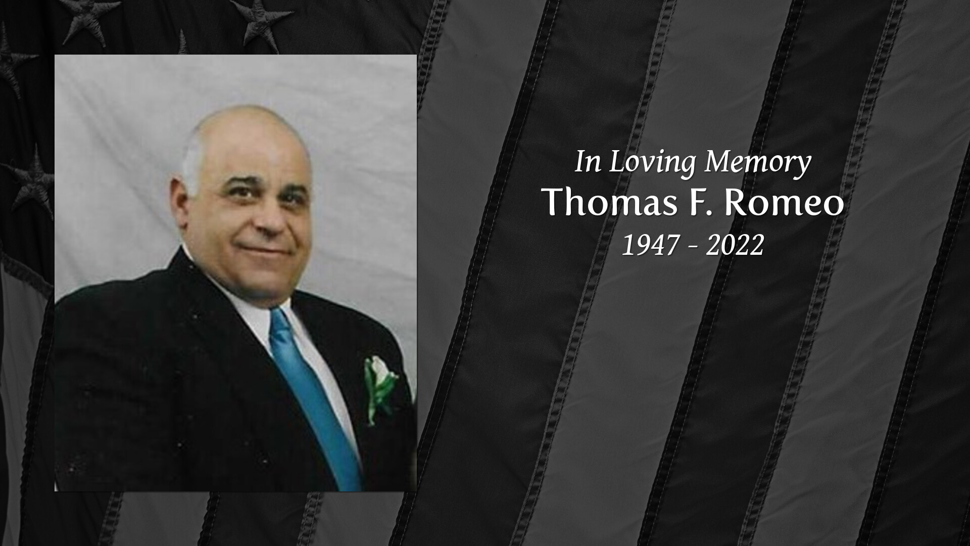 Thomas F. Romeo - Tribute Video