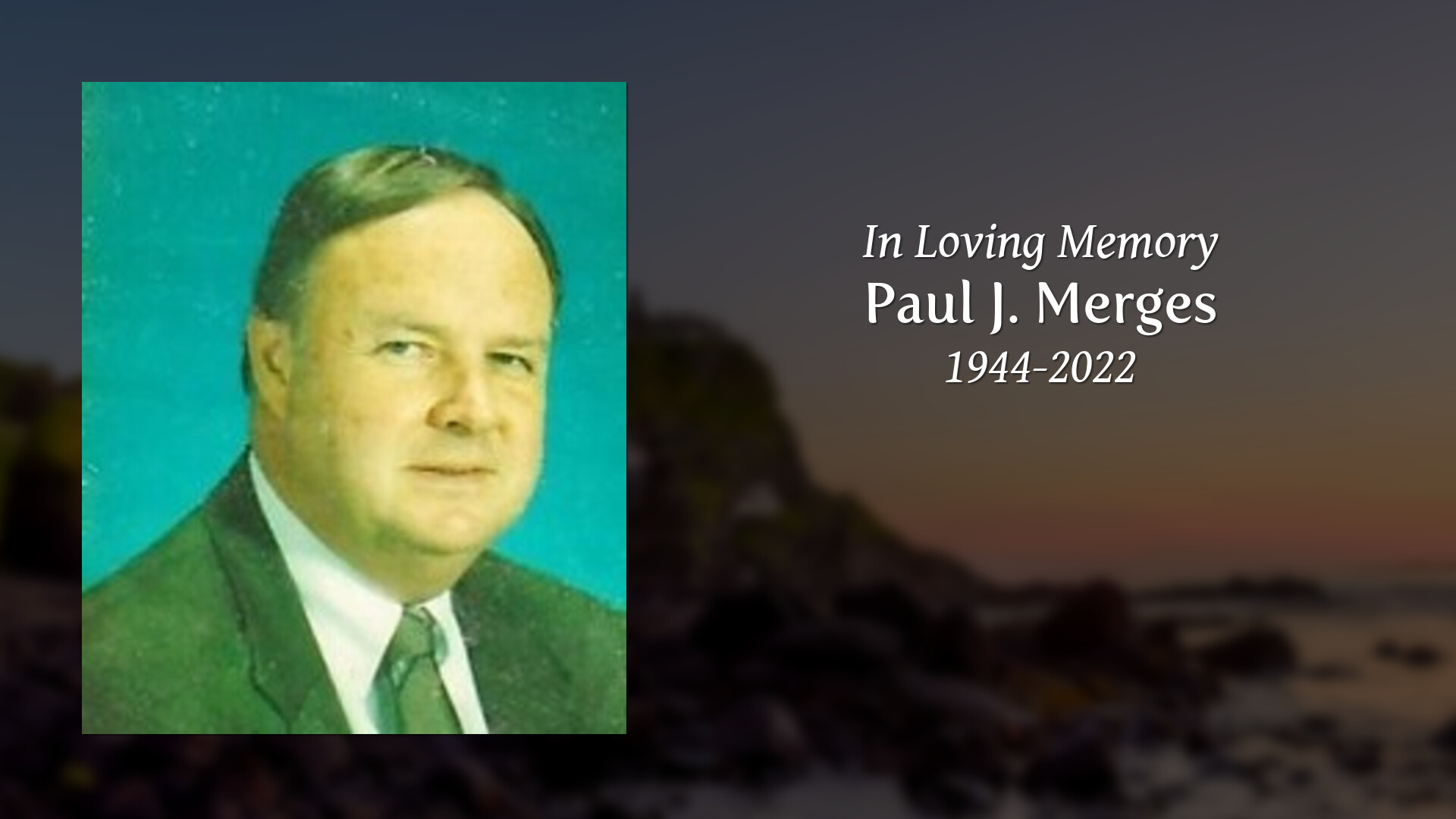Paul J. Merges - Tribute Video