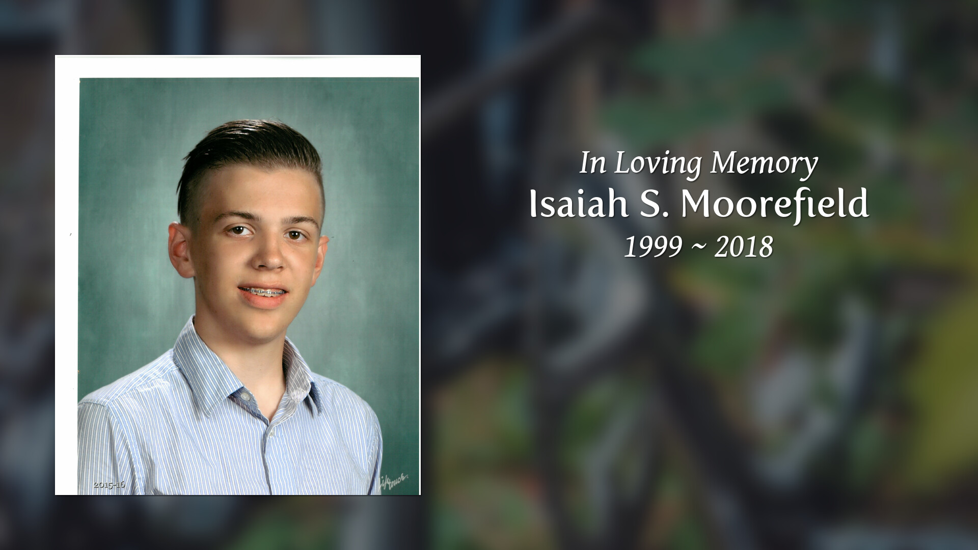 Isaiah S. Moorefield Tribute Video