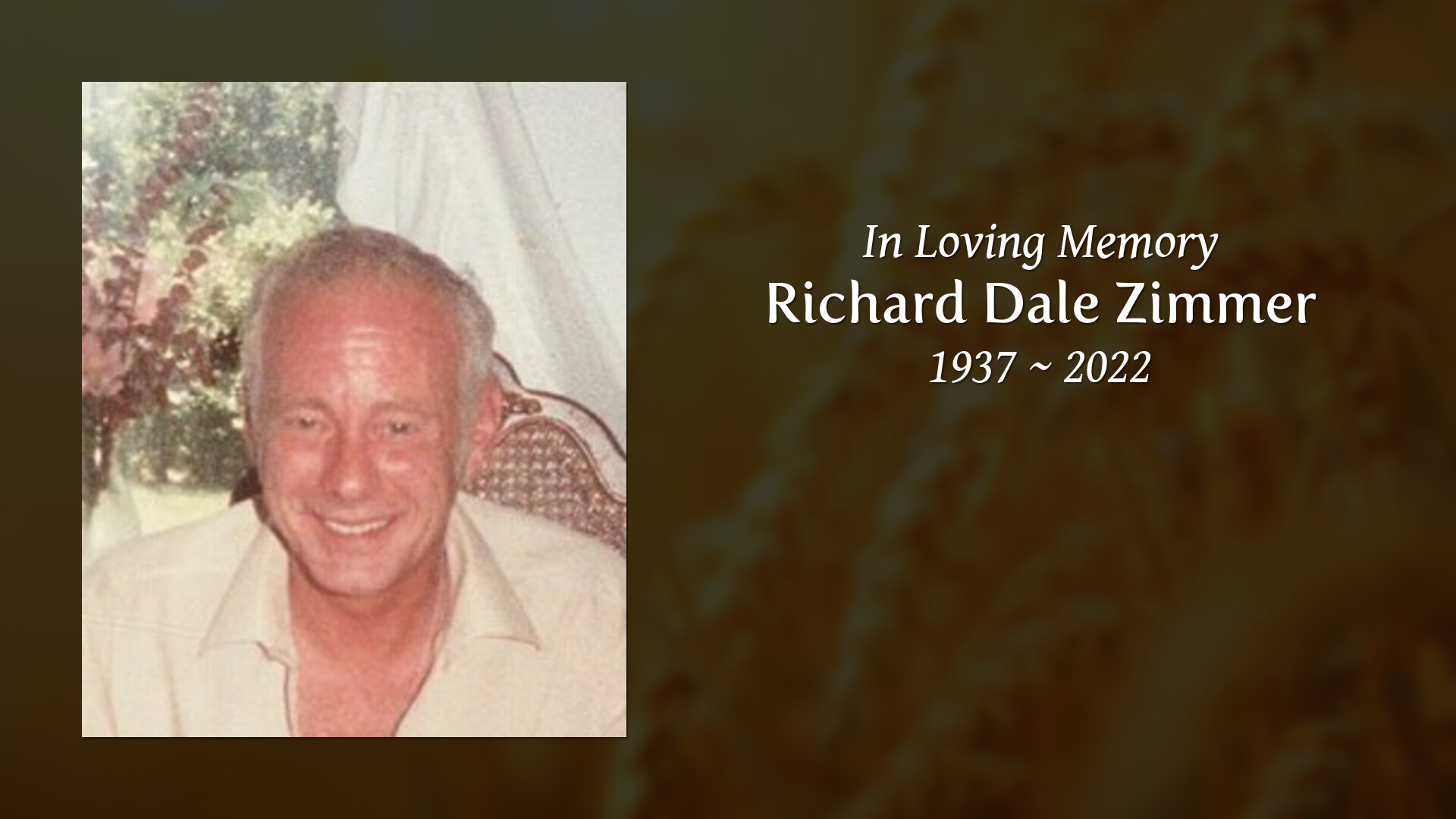 Richard Dale Zimmer Tribute Video