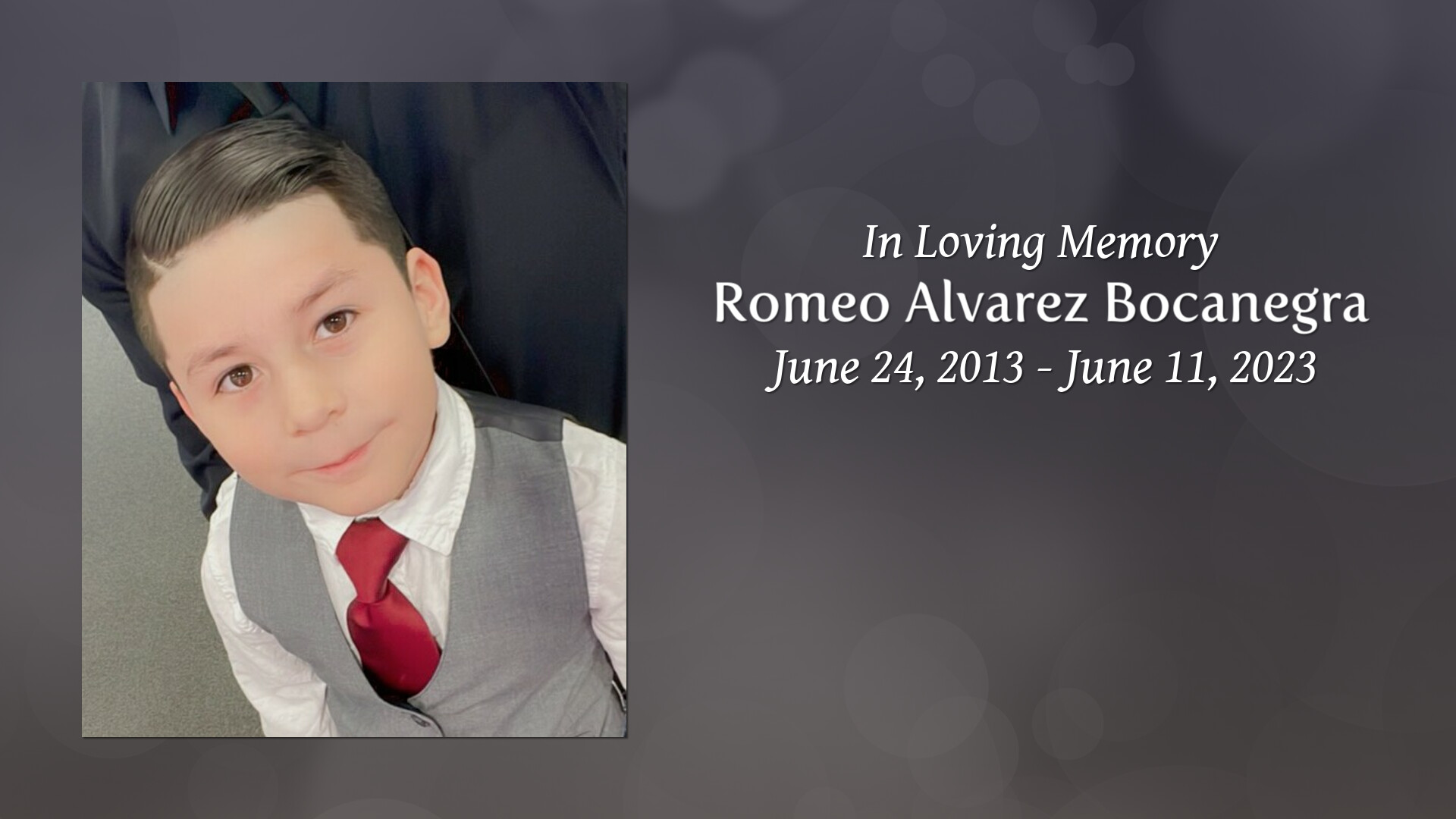 Romeo Alvarez Bocanegra Tribute Video