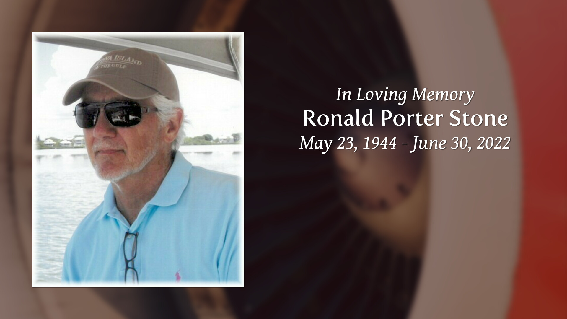 Ronald Porter Stone - Tribute Video