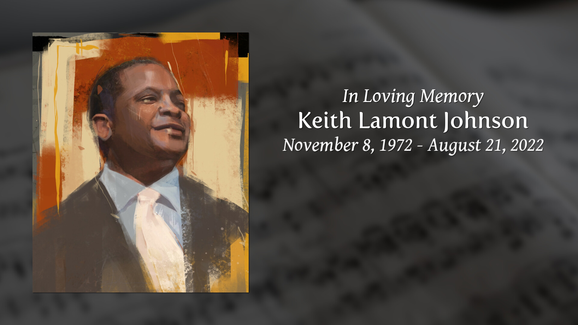 Keith Lamont Johnson Tribute Video
