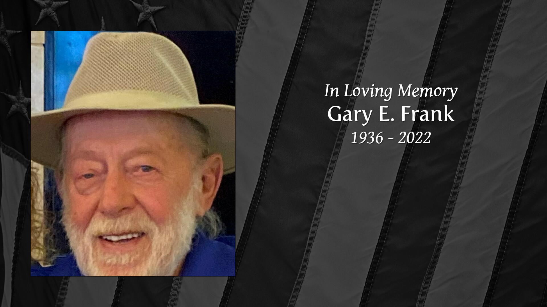 Gary E. Frank Tribute Video
