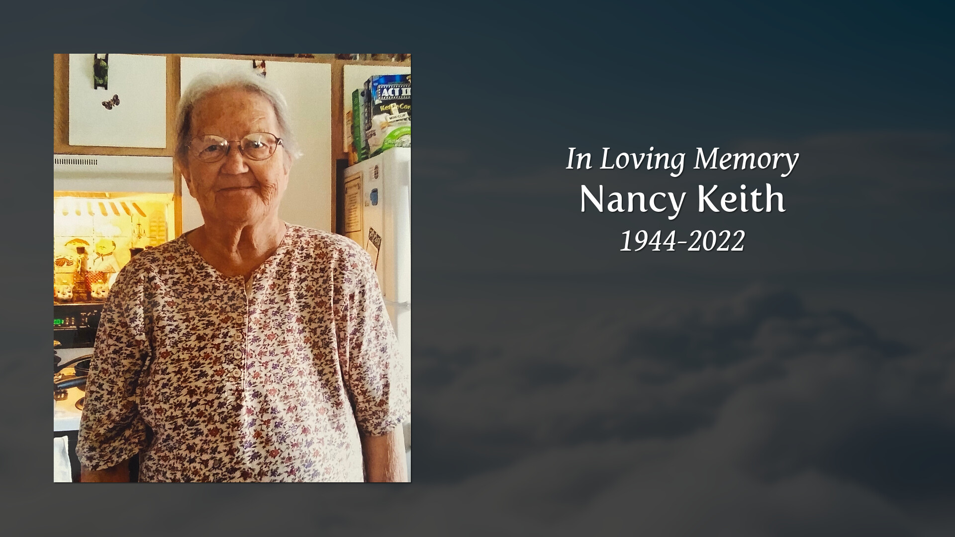 Nancy Keith Cameron Sanford : Doris Roscoe Obituary – XPTWS