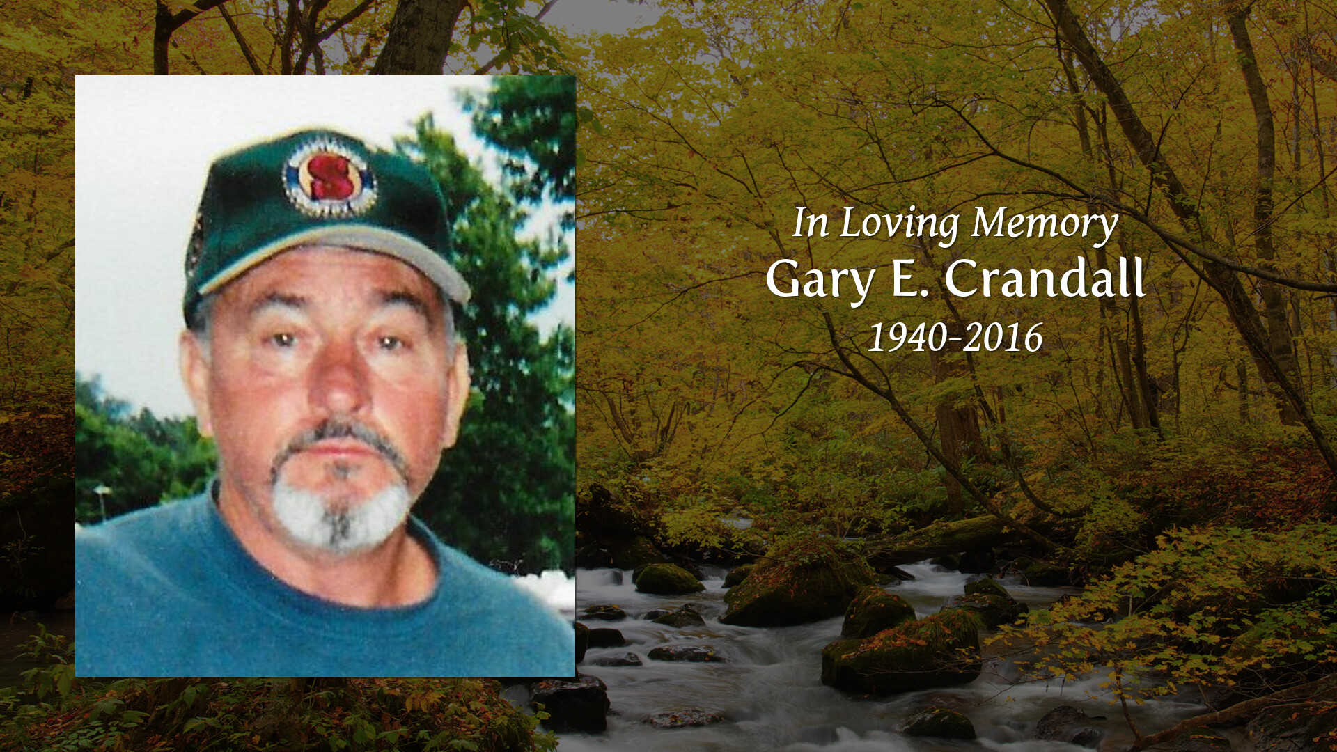 Gary E. Crandall Tribute Video